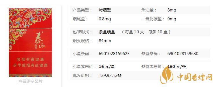泰山錦秀多少錢一包2020價(jià)格？泰山錦秀香煙價(jià)格2020