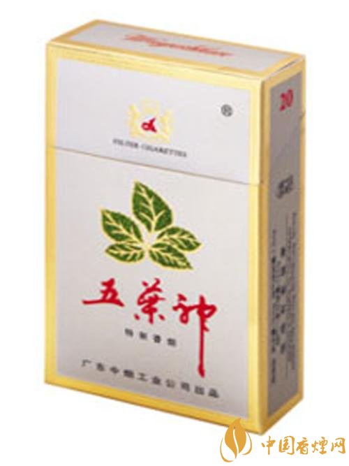 五葉神香煙價格及圖片，五神葉香煙有多少種（10種）