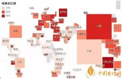 全球吸煙趨勢圖解 全球吸煙人數(shù)逾三成(269%)預計2025年降至173%